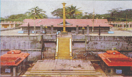 18 weapons with which Lord Ayyappa destroyed the evil denotes the 18 steps. Others are of the belief that the first five steps denotes the indriyas (eyes, ears, nose, tongue and skin). The next eight steps signifies the ragas (tatwa, kama, krodha, moha, lobha, madha, matsraya, and ahamkara. 